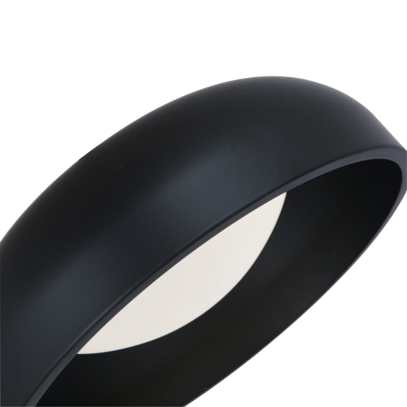 Abra Abra 13" 3CCK Inner Curve Flushmount with Opal Glass Diffuser 30075FM