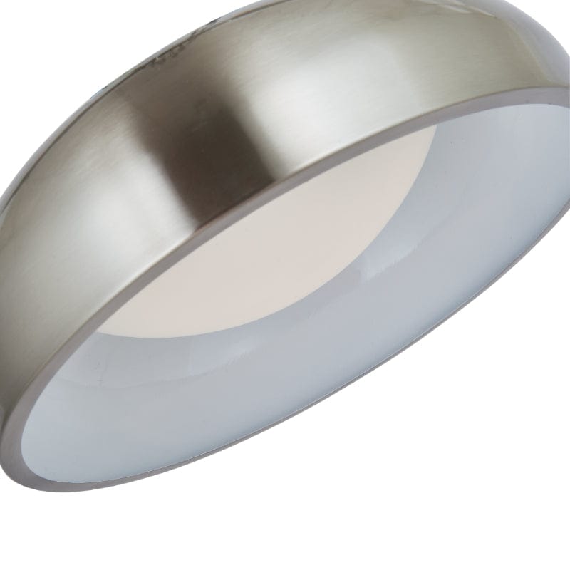 Abra Abra 13" 3CCK Inner Curve Flushmount with Opal Glass Diffuser 30075FM