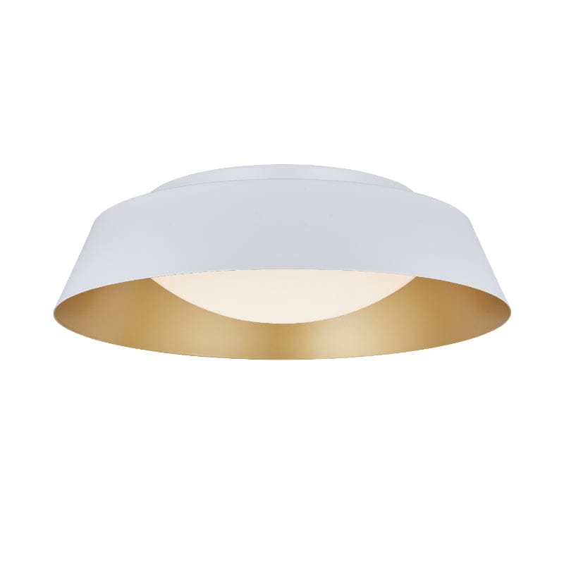 Abra Abra 18" 3CCK Flared Metal Frame with Opal Glass Diffuser 30073FM