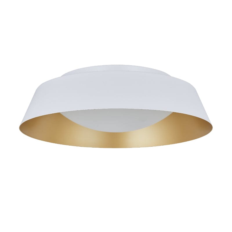 Abra Abra 18" 3CCK Flared Metal Frame with Opal Glass Diffuser 30073FM