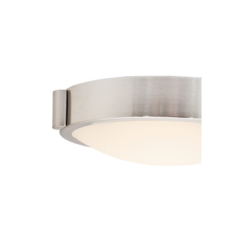 Abra Abra 8" Low Profile Frosted Glass Flushmount with High Output Dimmable LED 30064FM