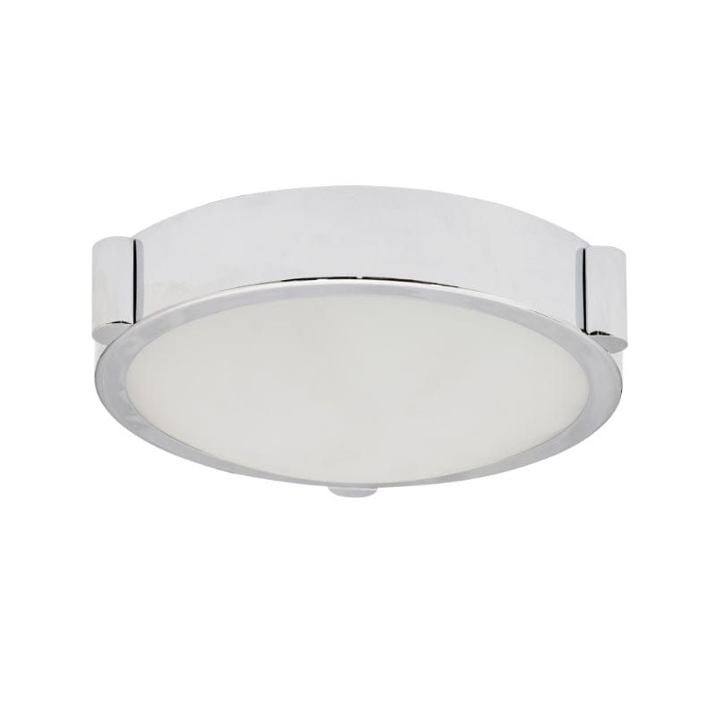 Abra Abra 8" Low Profile Frosted Glass Flushmount with High Output Dimmable LED 30064FM