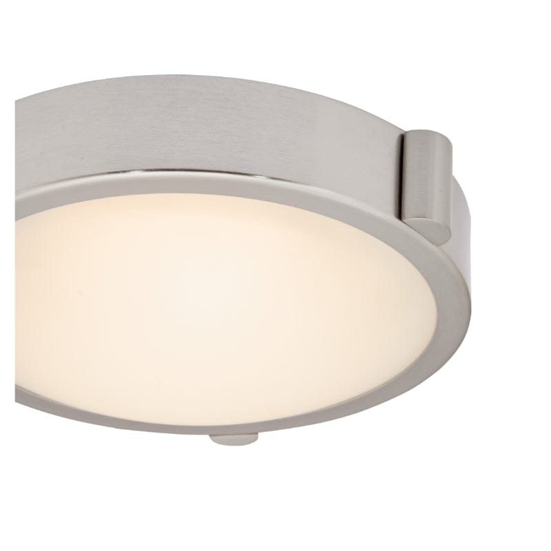 Abra Abra 8" Low Profile Frosted Glass Flushmount with High Output Dimmable LED 30064FM