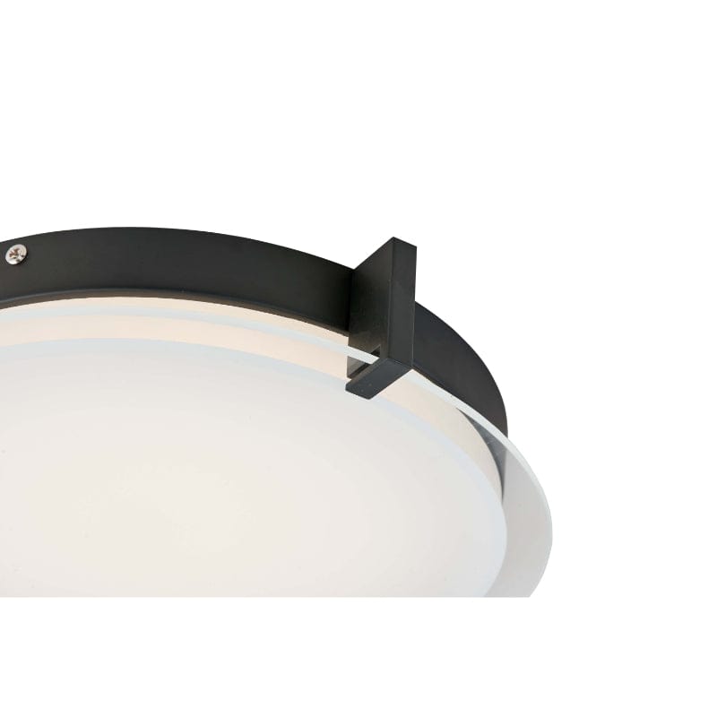 Abra Abra Flat Round Glass Low Profile Flushmount 30010FM