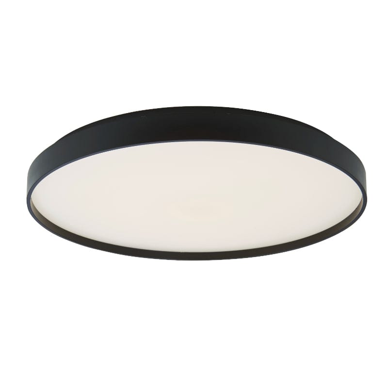 Abra Black Abra 15" Low Profile Flushmount with Soft Uplight 30053FM