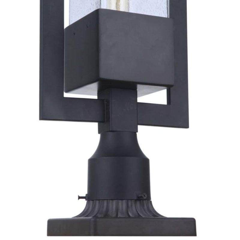 Craftmade Craftmade Perimeter 1 Light Large Outdoor Post Mount in Midnight ZA4025-MN
