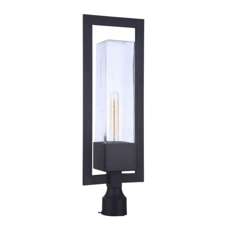 Craftmade Craftmade Perimeter 1 Light Large Outdoor Post Mount in Midnight ZA4025-MN
