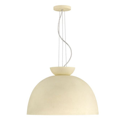 Craftmade Ventura Dome 1 Light Pendant in Cottage White 59192-CW