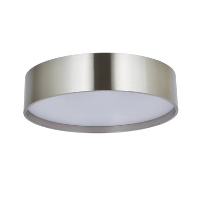 Abra Abra 10" 3CCK Metal Cylinder and Frosted Glass Flushmount 30026FM