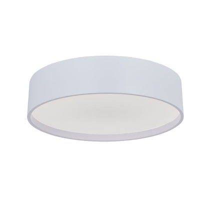 Abra Abra 10" 3CCK Metal Cylinder and Frosted Glass Flushmount 30026FM