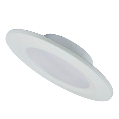 Abra Abra 4.5" Slim Disc Wet Location Flushmount with High Output Dimmable LED 30039FM