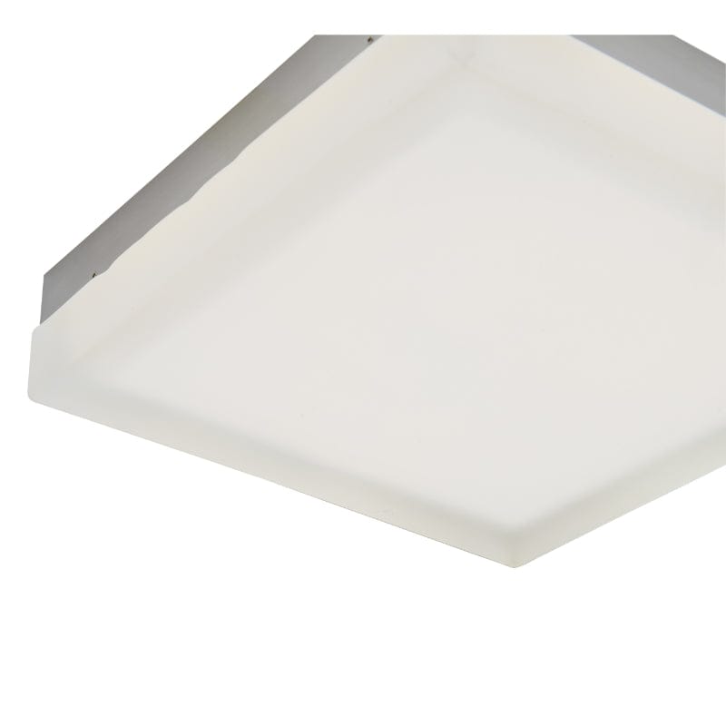 Abra Abra 9" Square Moulded Glass Flushmount 30080FM