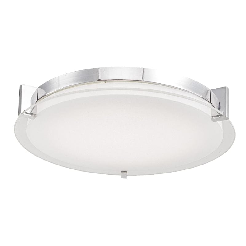 Abra Abra Flat Round Glass Low profile Flushmount 30011FM