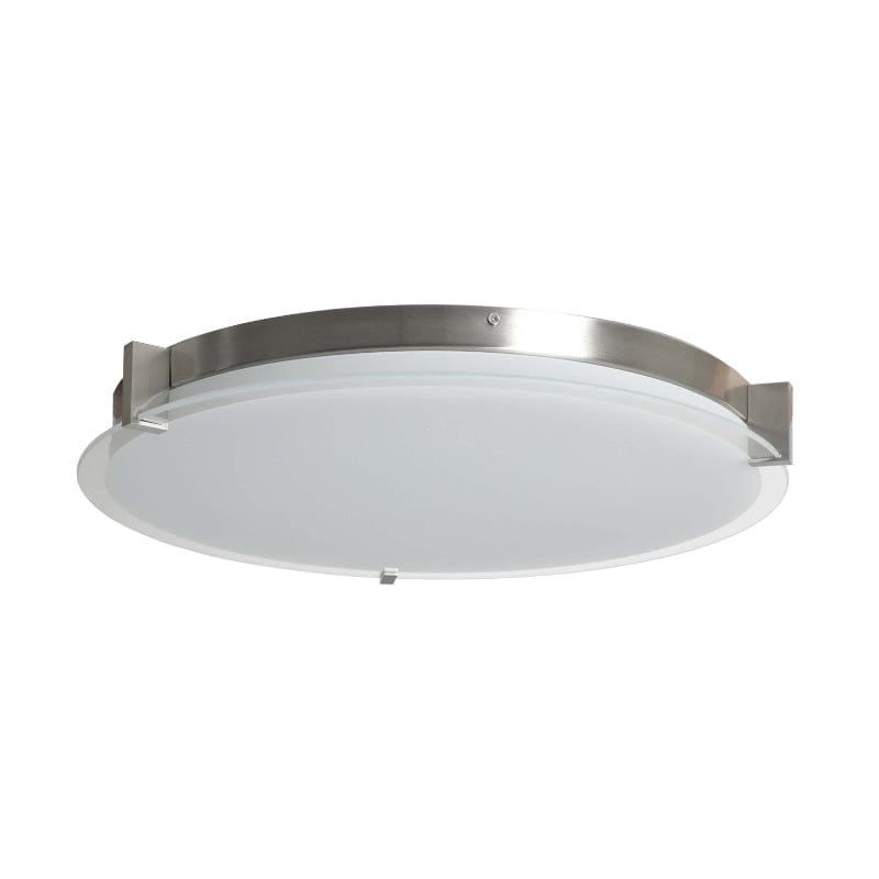 Abra Abra Flat Round Glass Low profile Flushmount 30018FM