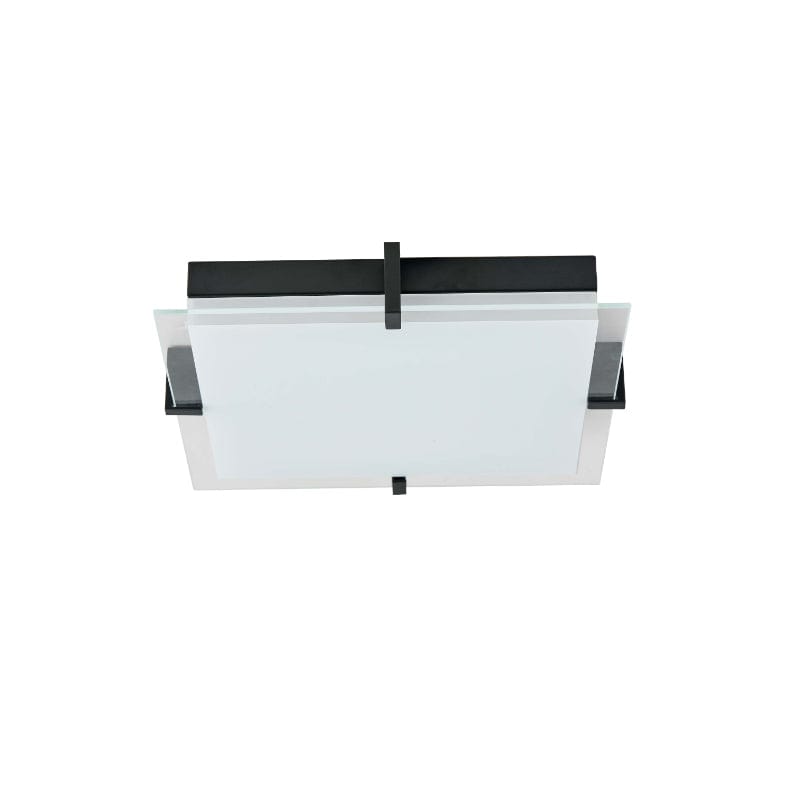 Abra Abra Flat Square Glass Low profile Flushmount 30013FM