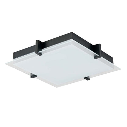 Abra Abra Flat Square Glass Low profile Flushmount 30013FM