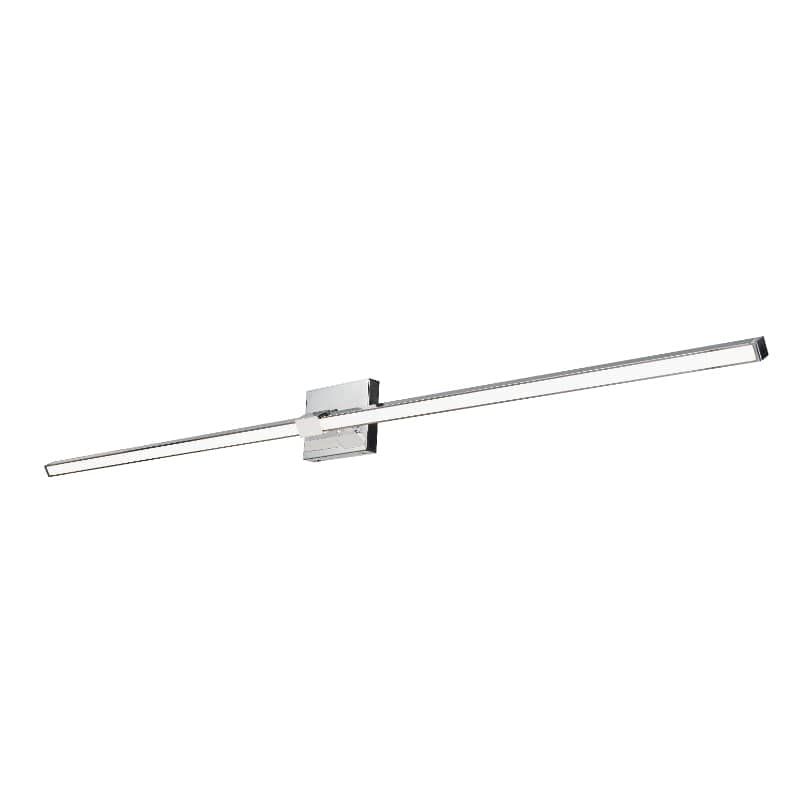 Abra Brushed Nickel Abra 58" Pivoting Arm Vanity Bar 20142WV