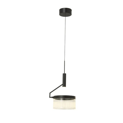 Abra Matte Black Abra Off-set Lightwave Pendant 10101PN