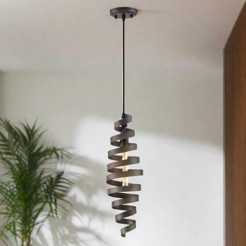 Craftmade 1 Light Mini Pendant in Matte Black