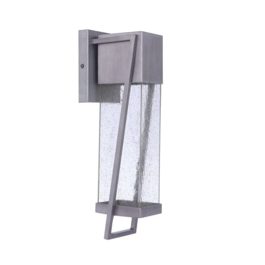 Craftmade Craftmade Bryce 1 Light Medium Outdoor LED Wall Mount in Brushed Titanium ZA4414-BT-LED