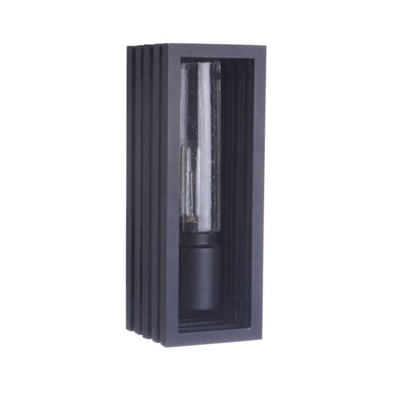 Craftmade Craftmade Carmel 1 Light Small Outdoor Wall Mount in Textured Black ZA2800-TB