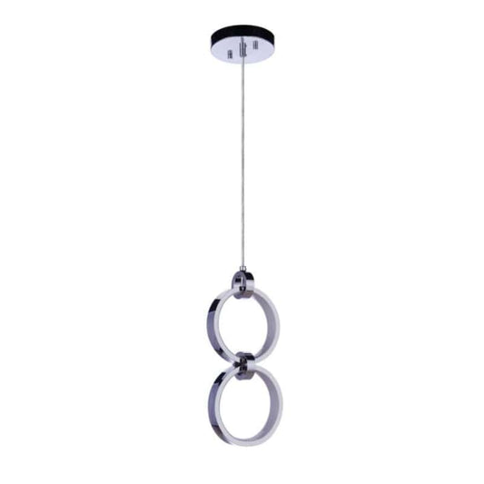 Craftmade Craftmade Context 2 Light LED Pendant in Chrome 59392-CH-LED