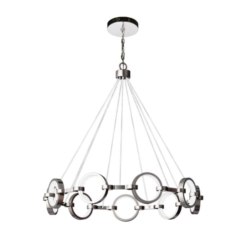 Craftmade Craftmade Context 9 Light LED Chandelier in Chrome 59329-CH-LED