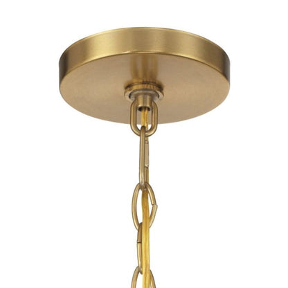 Craftmade Craftmade Freeform 10 Light Chandelier in Satin Brass/Walnut 58410-SBWAL