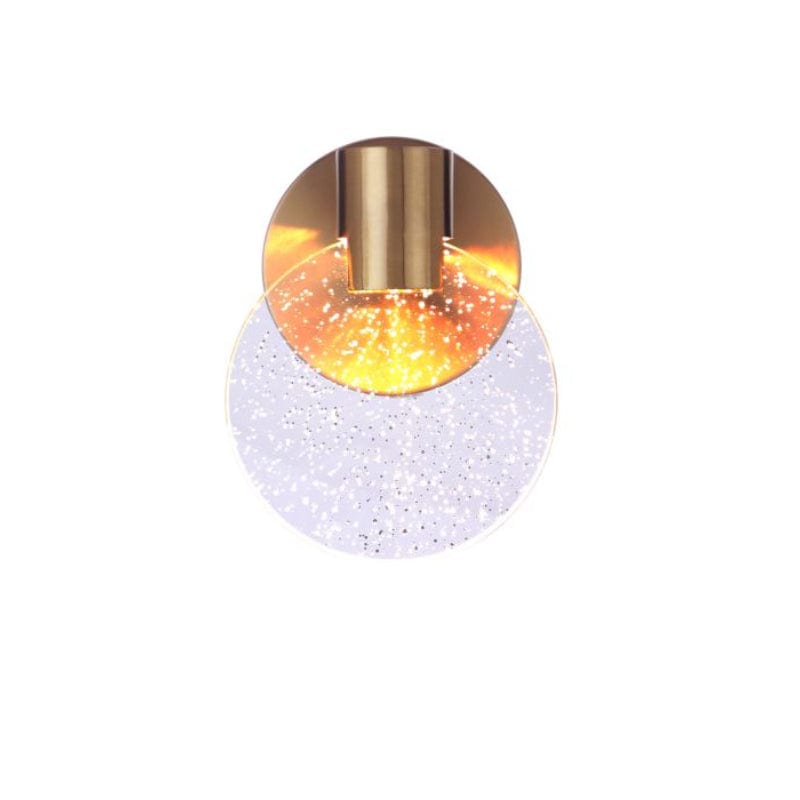 Craftmade Craftmade Glisten 1 Light LED Wall Sconce in Satin Brass 15106SB-LED