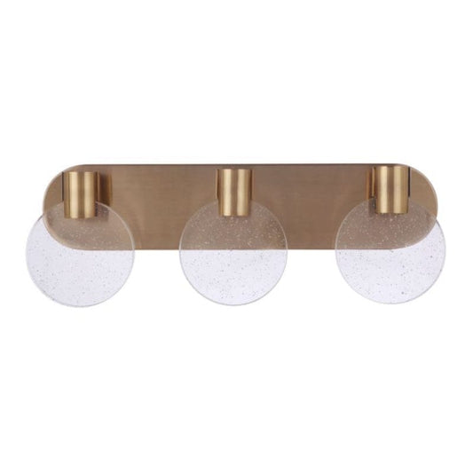 Craftmade Craftmade Glisten 3 Light LED Vanity in Satin Brass 15122SB-LED