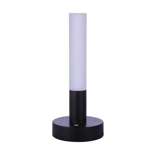 Craftmade Craftmade Indoor Rechargeable Dimmable LED Cylinder Portable Lamp in Flat Black 86282R-LED