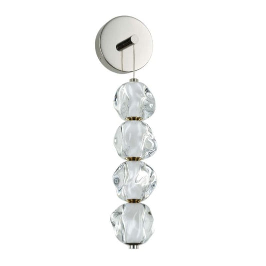 Craftmade Craftmade Jackie 4 Light Wall Sconce in Polished Nickel 59460-PLN-LED