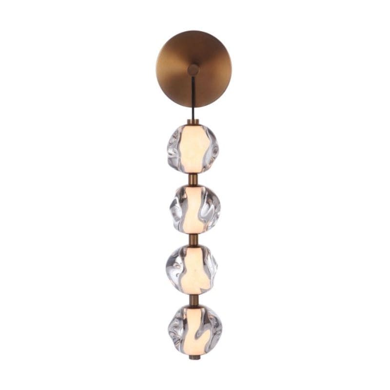 Craftmade Craftmade Jackie 4 Light Wall Sconce in Satin Brass 59460-SB-LED