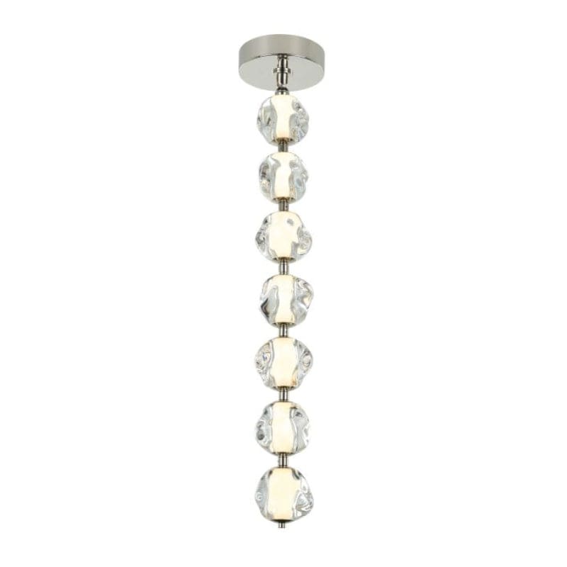 Craftmade Craftmade Jackie 7 Light LED Pendant in Polished Nickel 59491-PLN-LED