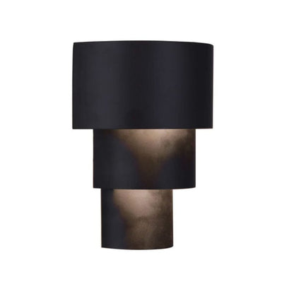 Craftmade Craftmade Midtown 1 Light Large Outdoor 3 Tiered LED Wall Mount in Midnight ZA5122-MN-LED