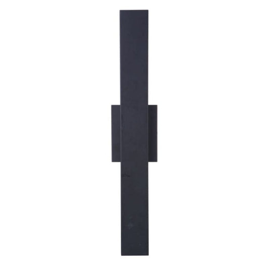 Craftmade Craftmade Rens 1 Light Large Outdoor LED Wall Mount in Midnight ZA2620-MN-LED