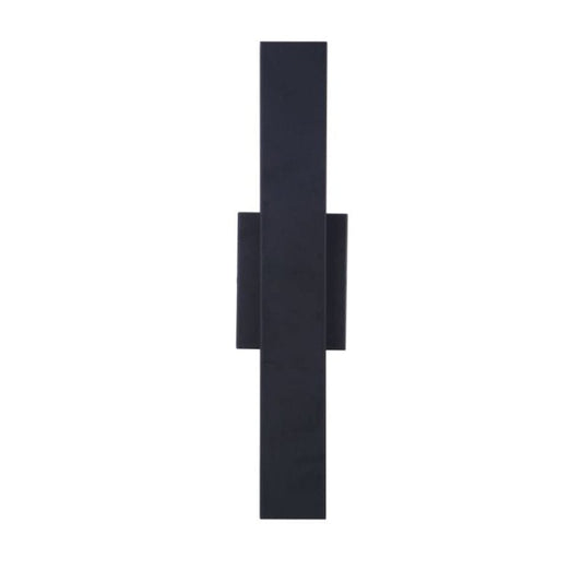 Craftmade Craftmade Rens 1 Light Medium Outdoor LED Wall Mount in Midnight ZA2610-MN-LED