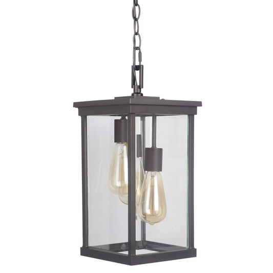 Craftmade Craftmade Riviera III 3 Light Large Outdoor Pendant in Oiled Bronze Outdoor Z9721-OBO