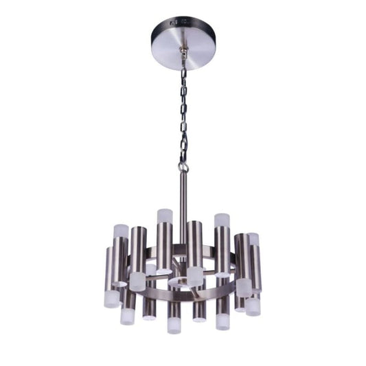 Craftmade Craftmade Simple Lux 16 Light LED Chandelier in Brushed Polished Nickel 57516-BNK-LED