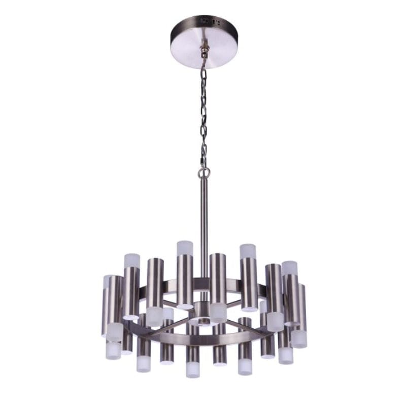 Craftmade Craftmade Simple Lux 20 Light LED Chandelier in Brushed Polished Nickel 57520-BNK-LED