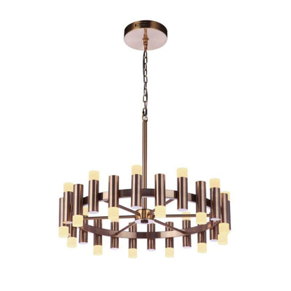 Craftmade Craftmade Simple Lux 24 Light LED Chandelier in Satin Brass 57524-SB-LED