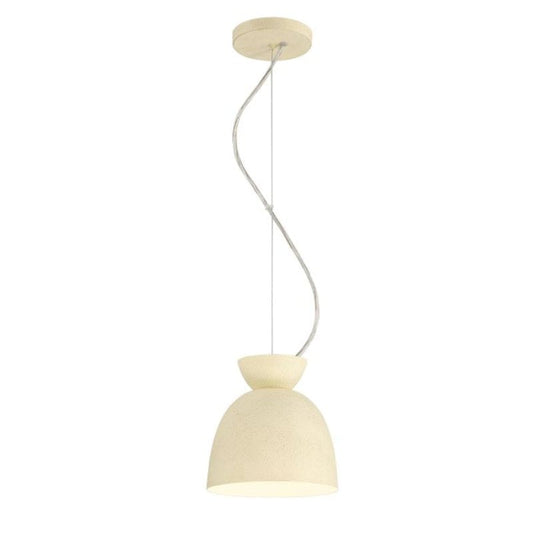 Craftmade Craftmade Ventura Dome 1 Light Mini Pendant in Cottage White 59191-CW