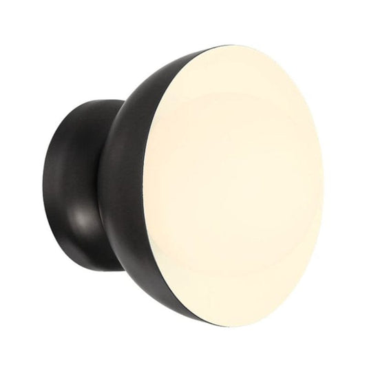 Craftmade Craftmade Ventura Dome 1 Light Wall Sconce in Flat Black 59161-FB